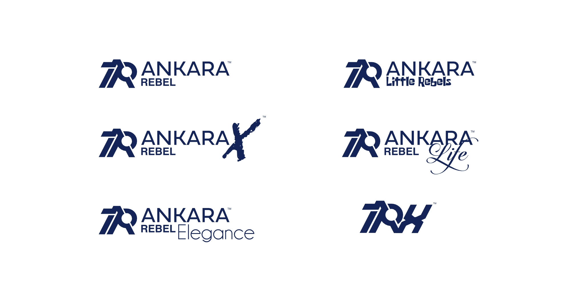 Ankara Rebel — logo system