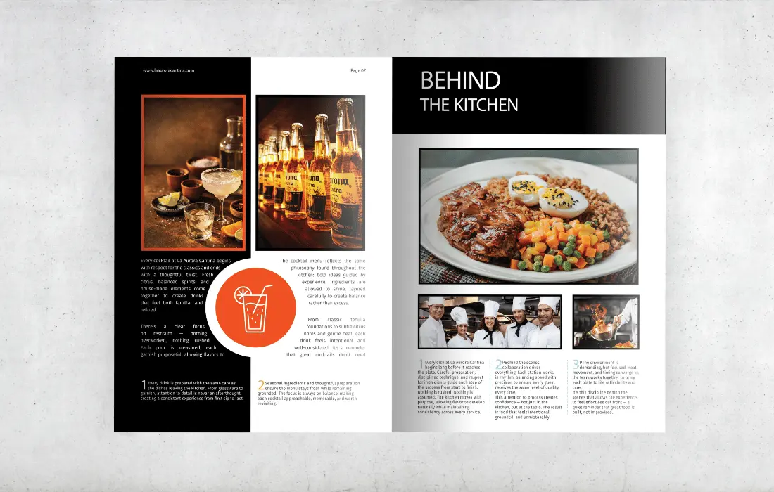 La Aurora Cantina — brand system