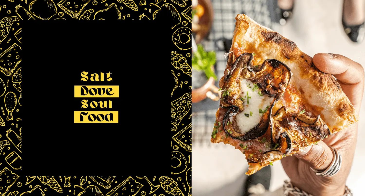 Salt Dove Soul Food — Menu design