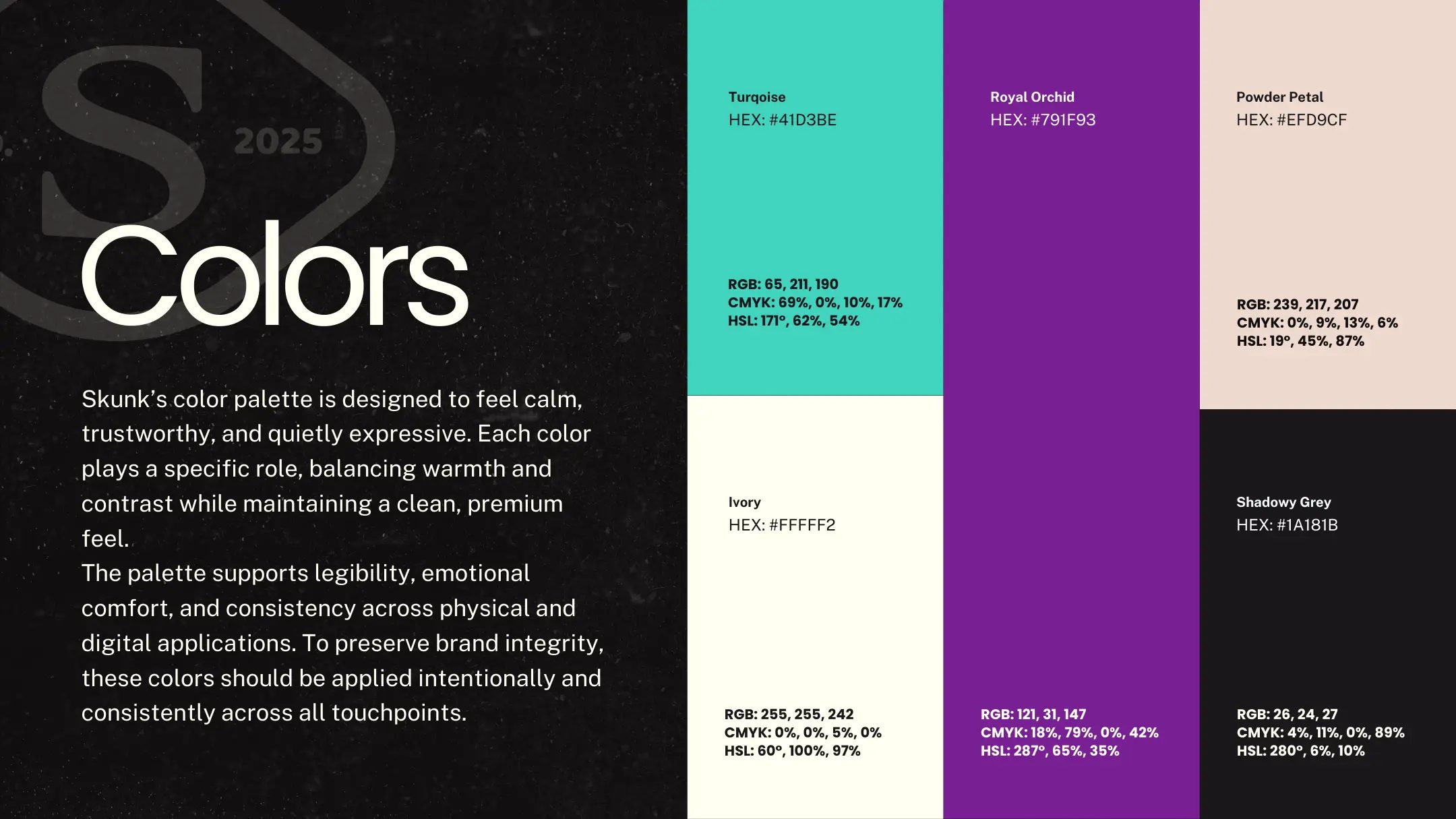 Skunk Creamery — Application 2