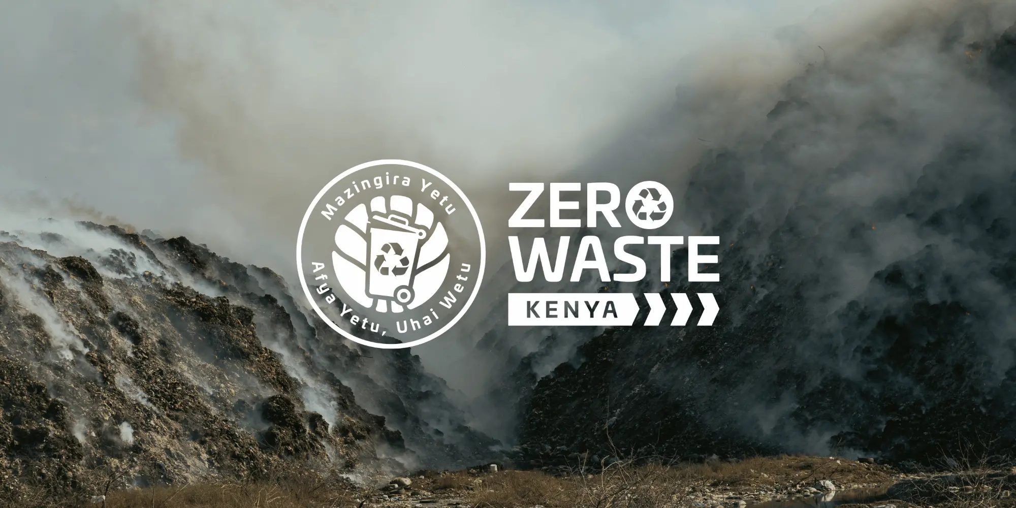 Zero Waste Kenya — The problem: smoldering landfill